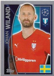 2015-16 Topps UEFA Champions League Stickers #63 Johan Wiland Front