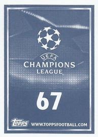 2015-16 Topps UEFA Champions League Stickers #67 Rasmus Bengtsson Back