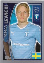 2015-16 Topps UEFA Champions League Stickers #68 Oscar Lewicki Front