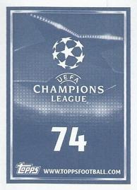 2015-16 Topps UEFA Champions League Stickers #74 Nikola Djurdjic Back