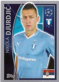 2015-16 Topps UEFA Champions League Stickers #74 Nikola Djurdjic Front