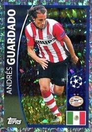 2015-16 Topps UEFA Champions League Stickers #79 Andres Guardado Front