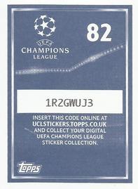 2015-16 Topps UEFA Champions League Stickers #82 Wayne Rooney Back