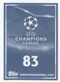 2015-16 Topps UEFA Champions League Stickers #83 Home Kit Back
