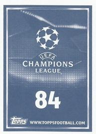 2015-16 Topps UEFA Champions League Stickers #84 Away Kit Back