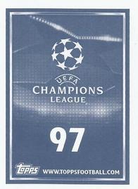 2015-16 Topps UEFA Champions League Stickers #97 Adam Maher Back