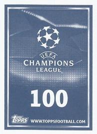 2015-16 Topps UEFA Champions League Stickers #100 Maxime Lestienne Back