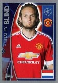2015-16 Topps UEFA Champions League Stickers #108 Daley Blind Front