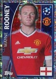 2015-16 Topps UEFA Champions League Stickers #114 Wayne Rooney Front