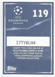 2015-16 Topps UEFA Champions League Stickers #119 Club Logo Back