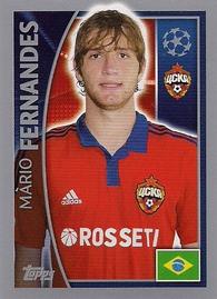 2015-16 Topps UEFA Champions League Stickers #121 Mario Fernandes Front