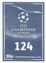 2015-16 Topps UEFA Champions League Stickers #124 Kirill Nababkin Back