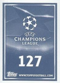 2015-16 Topps UEFA Champions League Stickers #127 Alan Dzagoev Back
