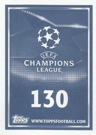 2015-16 Topps UEFA Champions League Stickers #130 Zoran Tosic Back