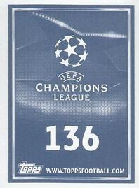 2015-16 Topps UEFA Champions League Stickers #136 Sebastian Jung Back