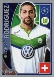 2015-16 Topps UEFA Champions League Stickers #139 Ricardo Rodriguez Front