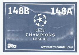 2015-16 Topps UEFA Champions League Stickers #148 Daniel Caligiuri / Nicklas Bendtner Back