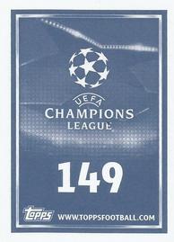 2015-16 Topps UEFA Champions League Stickers #149 Home Kit Back