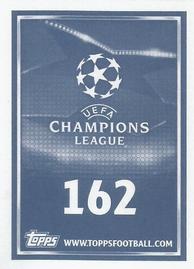 2015-16 Topps UEFA Champions League Stickers #162 Júlio César Back