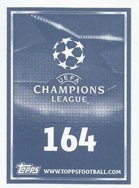 2015-16 Topps UEFA Champions League Stickers #164 Eliseu Back