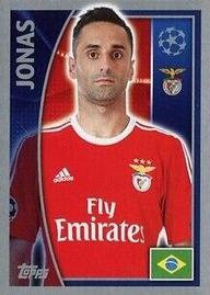 2015-16 Topps UEFA Champions League Stickers #171 Jonas Front