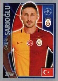 2015-16 Topps UEFA Champions League Stickers #196 Sabri Sarioglu Front