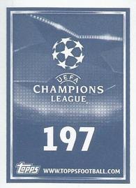 2015-16 Topps UEFA Champions League Stickers #197 Lionel Carole Back