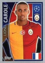 2015-16 Topps UEFA Champions League Stickers #197 Lionel Carole Front