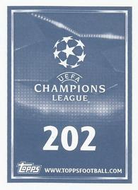 2015-16 Topps UEFA Champions League Stickers #202 Umut Bulut Back