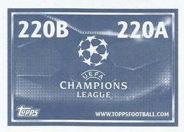 2015-16 Topps UEFA Champions League Stickers #220 Abzal Beisebekov / Junior Kabananga Back