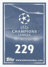 2015-16 Topps UEFA Champions League Stickers #229 Grzegorz Krychowiak Back