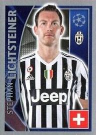 2015-16 Topps UEFA Champions League Stickers #237 Stephan Lichtsteiner Front