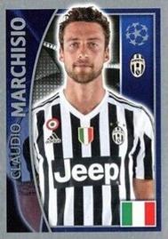 2015-16 Topps UEFA Champions League Stickers #245 Claudio Marchisio Front