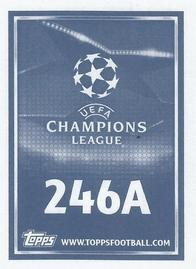 2015-16 Topps UEFA Champions League Stickers #246A Juan Cuadrado Back