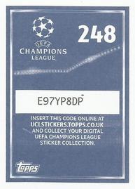 2015-16 Topps UEFA Champions League Stickers #248 Club Logo Back