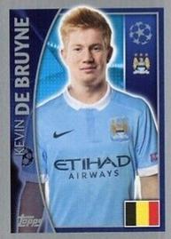 2015-16 Topps UEFA Champions League Stickers #259 Kevin De Bruyne Front