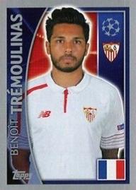 2015-16 Topps UEFA Champions League Stickers #268 Benoit Tremoulinas Front
