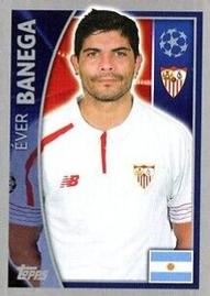2015-16 Topps UEFA Champions League Stickers #273 Ever Banega Front