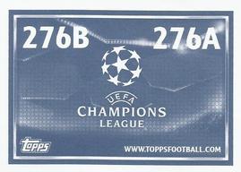 2015-16 Topps UEFA Champions League Stickers #276 Daniel Carrico / Steven N'zonzi Back