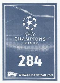 2015-16 Topps UEFA Champions League Stickers #284 Lars Stindl Back