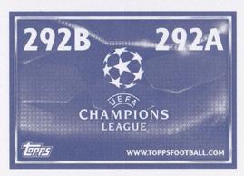 2015-16 Topps UEFA Champions League Stickers #292 Ibrahima Traore / Josip Drmic Back