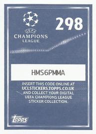2015-16 Topps UEFA Champions League Stickers #298 Stefan Kiessling Back