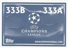 2015-16 Topps UEFA Champions League Stickers #333 Ömer Toprak / Tin Jedvaj Back