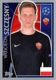 2015-16 Topps UEFA Champions League Stickers #336 Wojciech Szczesny Front