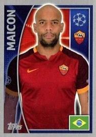 2015-16 Topps UEFA Champions League Stickers #337 Maicon Front