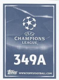 2015-16 Topps UEFA Champions League Stickers #349A Iago Falque Back