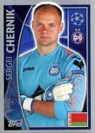 2015-16 Topps UEFA Champions League Stickers #351 Sergei Chernik Front