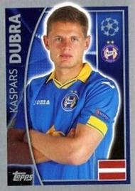 2015-16 Topps UEFA Champions League Stickers #352 Kaspars Dubra Front