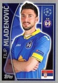 2015-16 Topps UEFA Champions League Stickers #353 Filip Mladenovic Front