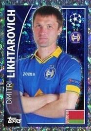2015-16 Topps UEFA Champions League Stickers #359 Dmitri Likhtarovich Front